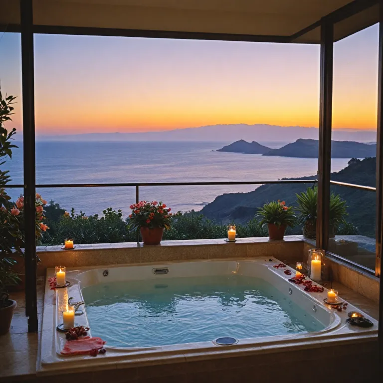 Experience the ultimate romantic escape with jacuzzi hotel rooms in the Canary Islands